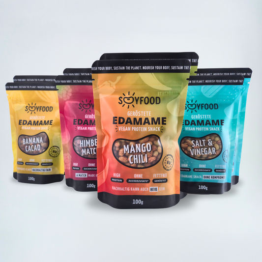 Geröstete Edamame 8er Probierset