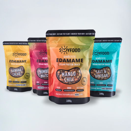 Geröstete Edamame 4er Probierset