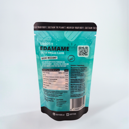 Geröstete Edamame Salt & Vinegar Protein Snack 40g von SOOYFOOD